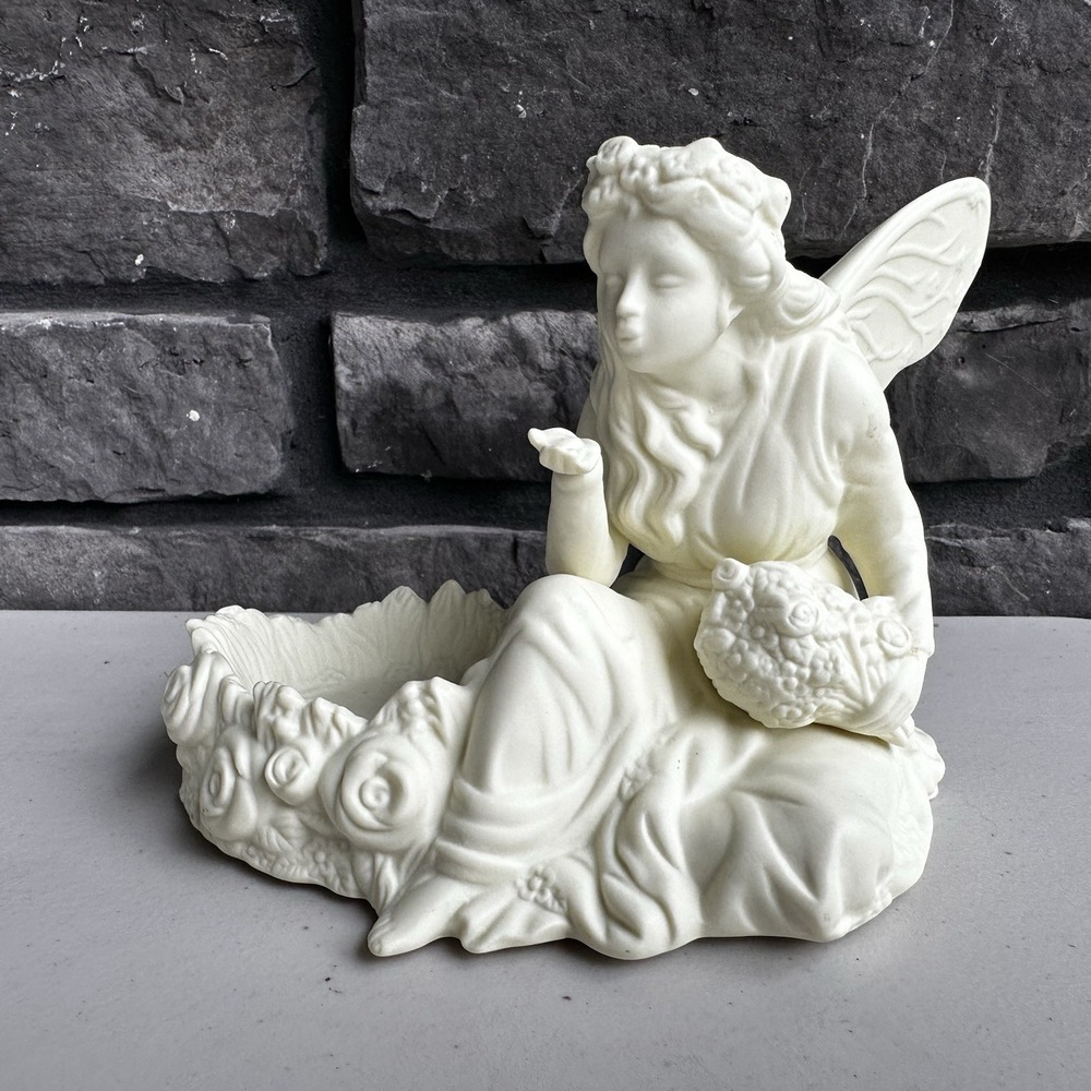 VTG PartyLite Ariana's Garden Fairy Tealight Candle Holder Whimsigoth Celestial - Picture 2 of 5